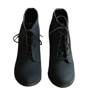 Call It Spring - Blue Suede Ankle Boots